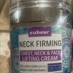 Neck Firming Chest, Neck & Face Lifting Cream - Purple/Teal
